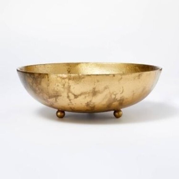 Threshold Studio McGee Cast Metal Bowl Gold - Target 2023